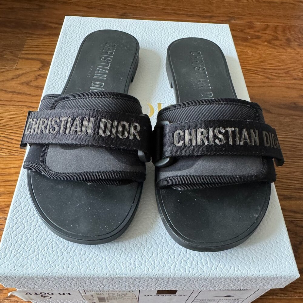 Christian Dior Dio(r)Evolution Black Slides - Picture 6 of 6